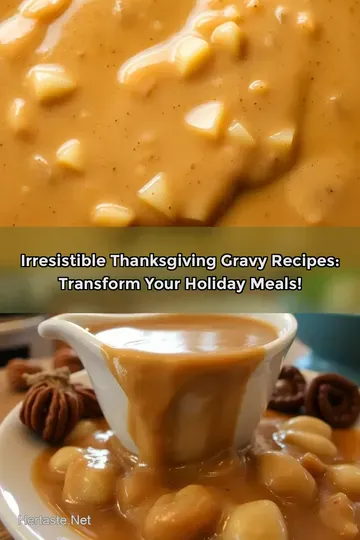 Irresistible Thanksgiving Gravy Recipes: Transform Your Holiday Meals!