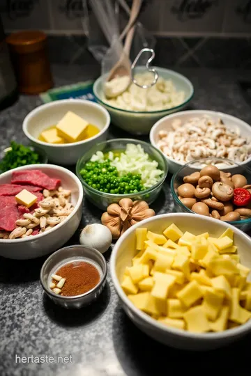 Keto Beef Stroganoff: A Low-Carb Comfort Classic ingredients
