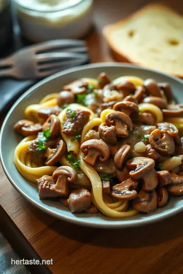Keto Beef Stroganoff: A Low-Carb Comfort Classic presentation