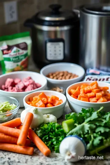 Keto Beef & Vegetable Stew: Hearty and Wholesome Comfort in a Bowl ingredients