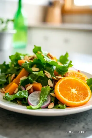 Mandarin Orange Bliss Salad steps