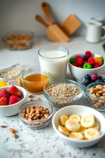 Overnight Chia Pudding: A Creamy Breakfast Delight ingredients