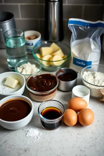 Perfectly Crispy Churros with Chocolate Dipping Sauce ingredients