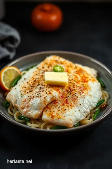 Perfectly Pan-Seared Tilapia: Fast and Flavorful! presentation