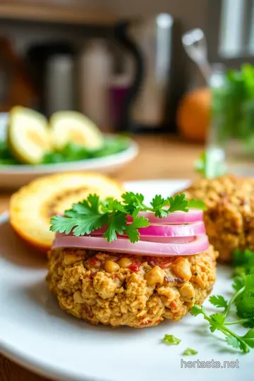 Quick & Easy Chickpea Burgers steps