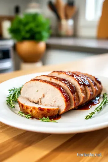 Savory Herb-Crusted Turkey Tenderloin with Garlic Lemon Sauce steps