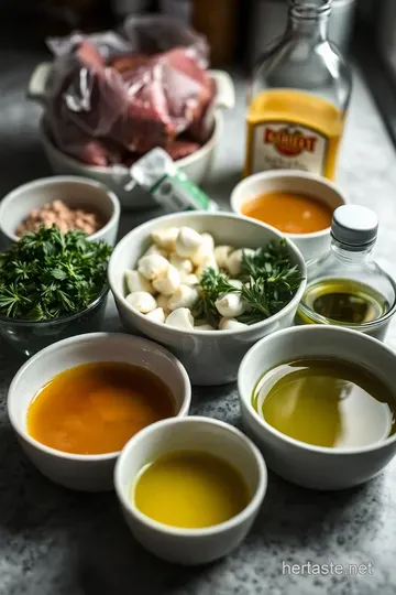 Savory Oven-Roasted Beef Top Round Roast ingredients