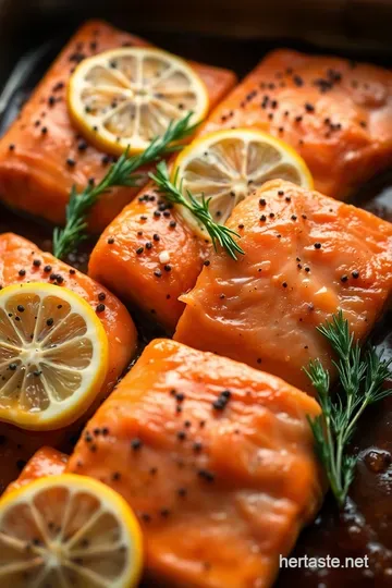 Savory Salmon: The Perfect Bake at 400°F presentation