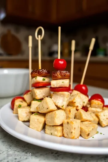 Savory Skewers: A Trio of Delightful Appetizer Skewers steps