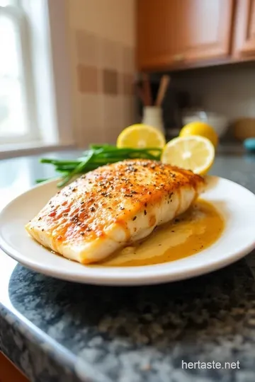 Simple Yet Sumptuous Broiled Flounder with Lemon Herb Butter steps