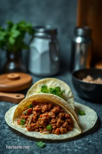 Skinny Turkey Taco Lettuce Wraps presentation