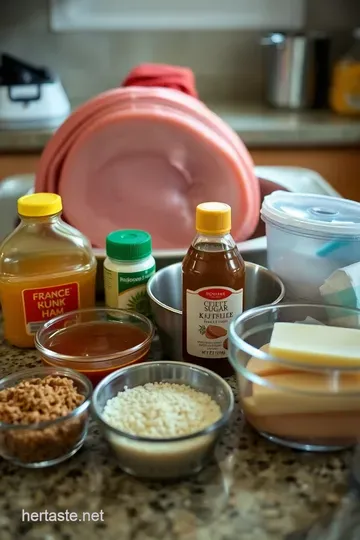 Slow-Cooked Spiral Cut Ham: The Easy Way to Deliciousness ingredients