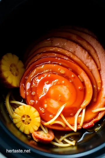 Slow-Cooked Spiral Cut Ham: The Easy Way to Deliciousness presentation