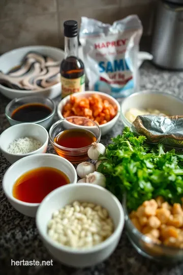 Soy Sauce Salmon with Honey Glaze ingredients