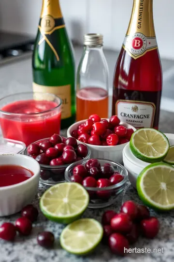 Sparkling Cranberry Bliss ingredients