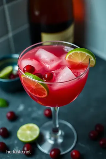 Sparkling Cranberry Bliss presentation