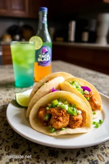 Stanley Cup Baja Blast Chicken Tacos steps