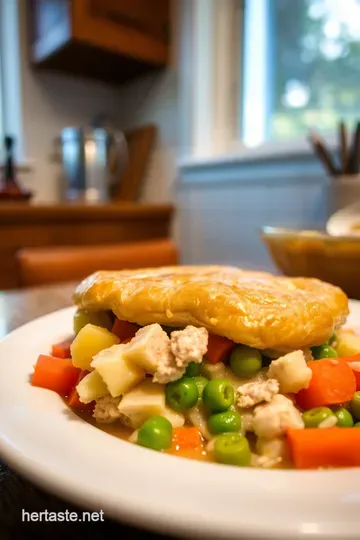 Thanksgiving Leftover Turkey Pot Pie steps