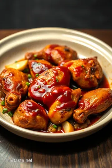 The Best BBQ Chicken: Smoky & Sweet Delight presentation