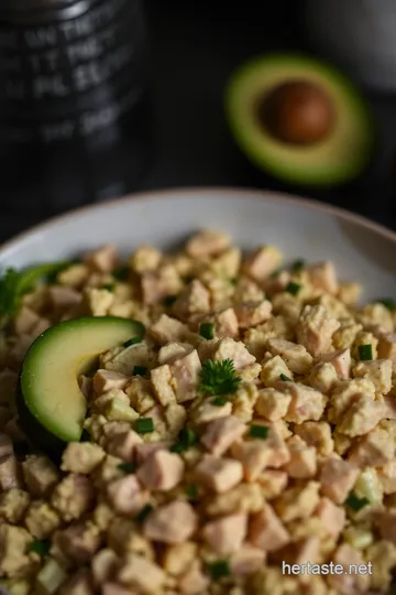 Tunacado Delight: Creamy Avocado Tuna Salad Sandwiches presentation