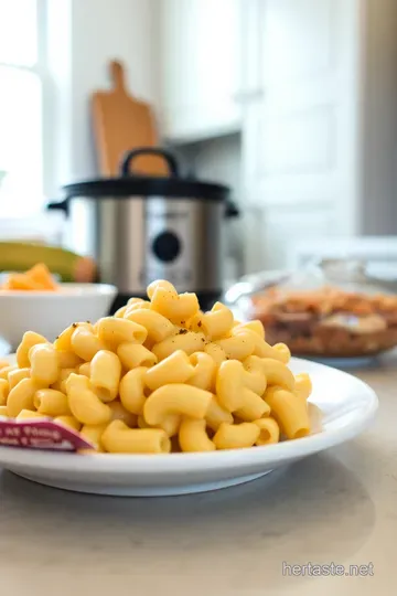 Ultimate Comfort: Crockpot Mac and Cheese with Cream Cheese steps