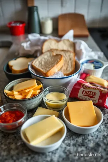 Ultimate Grilled Cheese Sandwich ingredients