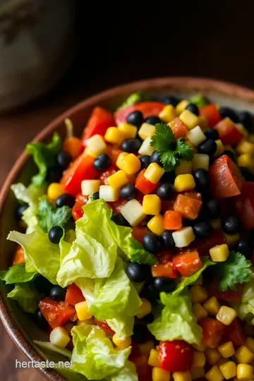 Ultimate Taco Salad: A Flavorful Fiesta in a Bowl presentation
