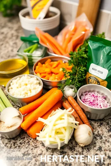 Vegan Chicken Noodle Soup for a Sick Throat ingredients