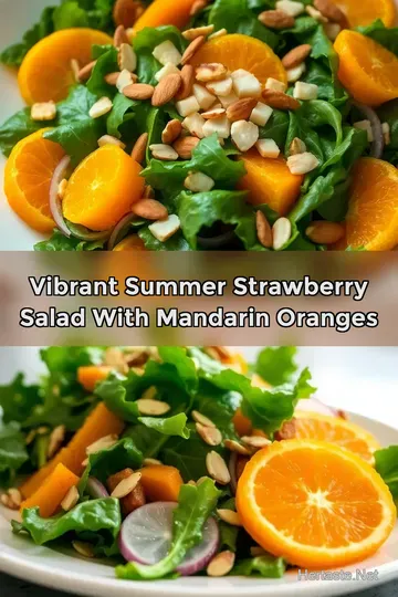 Vibrant Summer Strawberry Salad with Mandarin Oranges