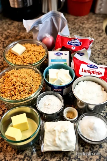 Woolworth Cheesecake Recipe ingredients