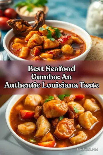 Best Seafood Gumbo: An Authentic Louisiana Taste : PIN FOR LATER Best Seafood Gumbo: An Authentic Louisiana Taste