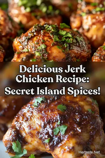 Delicious Jerk Chicken Recipe: Secret Island Spices! : PIN FOR LATER Delicious Jerk Chicken Recipe: Secret Island Spices!