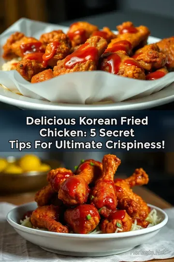 Delicious Korean Fried Chicken: 5 Secret Tips for Ultimate Crispiness! : PIN FOR LATER Delicious Korean Fried Chicken: 5 Secret Tips for Ultimate Crispiness!