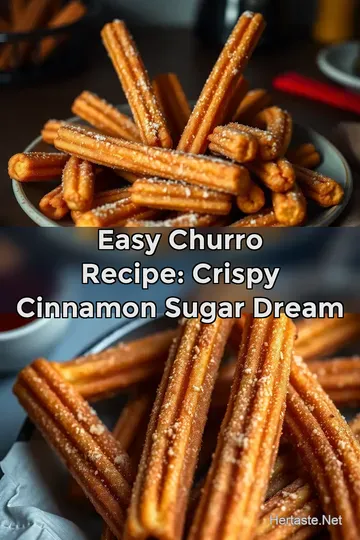 Easy Churro Recipe: Crispy Cinnamon Sugar Dream : PIN FOR LATER Easy Churro Recipe: Crispy Cinnamon Sugar Dream