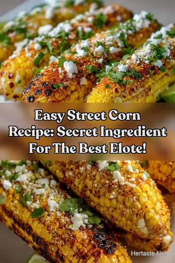 Easy Street Corn Recipe: Secret Ingredient For the Best Elote! : PIN FOR LATER Easy Street Corn Recipe: Secret Ingredient For the Best Elote!