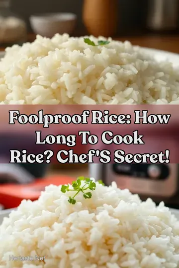 Foolproof Rice: How Long to Cook Rice? Chef' s Secret! : PIN FOR LATER Foolproof Rice: How Long to Cook Rice? Chef' s Secret!