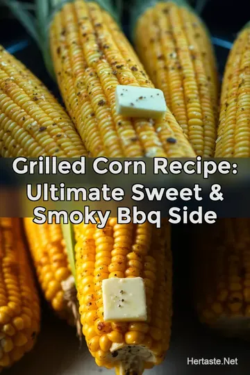 Grilled Corn Recipe: Ultimate Sweet & Smoky BBQ Side : PIN FOR LATER Grilled Corn Recipe: Ultimate Sweet & Smoky BBQ Side