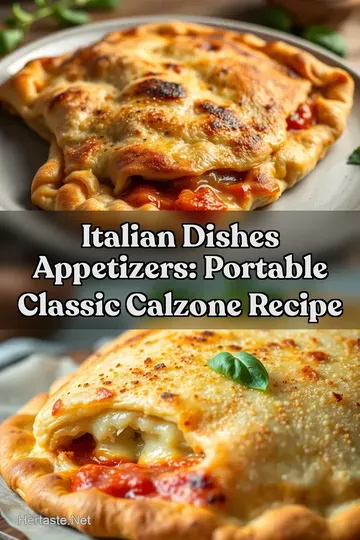 Italian Dishes Appetizers: Portable Classic calzone recipe : PIN FOR LATER Italian Dishes Appetizers: Portable Classic calzone recipe