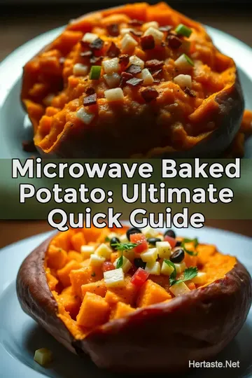 Microwave Baked Potato: Ultimate Quick Guide : PIN FOR LATER Microwave Baked Potato: Ultimate Quick Guide