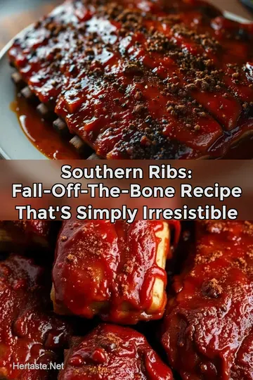 Southern Ribs: Fall-Off-The-Bone Recipe That' s Simply Irresistible : PIN FOR LATER Southern Ribs: Fall-Off-The-Bone Recipe That' s Simply Irresistible