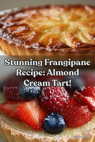 Stunning Frangipane Recipe: Almond Cream Tart! : PIN FOR LATER Stunning Frangipane Recipe: Almond Cream Tart!