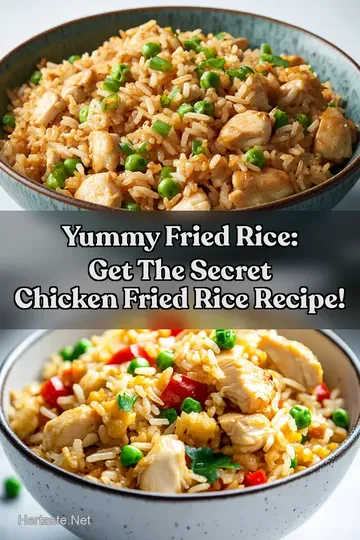 Yummy Fried Rice: Get The Secret Chicken Fried Rice Recipe! : PIN FOR LATER Yummy Fried Rice: Get The Secret Chicken Fried Rice Recipe!