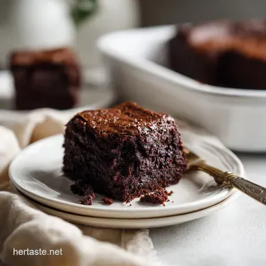 8x8 Dessert Recipe with Chocolate Brownies for 16 Servings