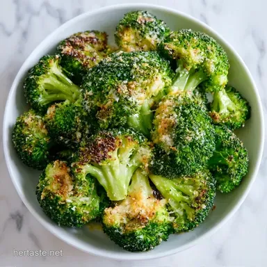 Air Fried Broccoli in 15 Minutes Recipe Card