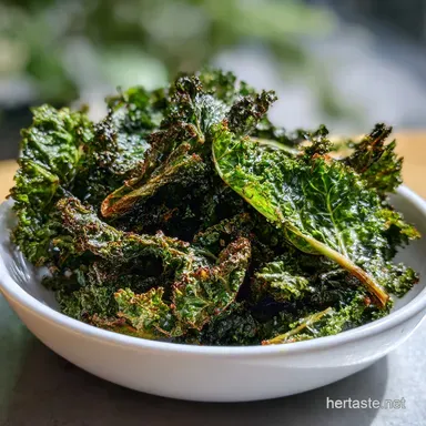 Air Fryer Kale Chips Recipe: Crispy in 10 Minutes Recipe Card