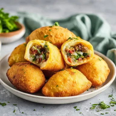 Air Fryer Papas Rellenas: Crispy Stuffed Potato Balls in 45 Minutes