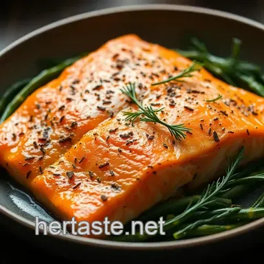 Air Fryer Salmon: Ready in Minutes! (Easy Peasy!)