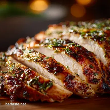 Air Fryer Turkey Breast: Juicy, Crispy Herb Butter Recipe Recipe Card