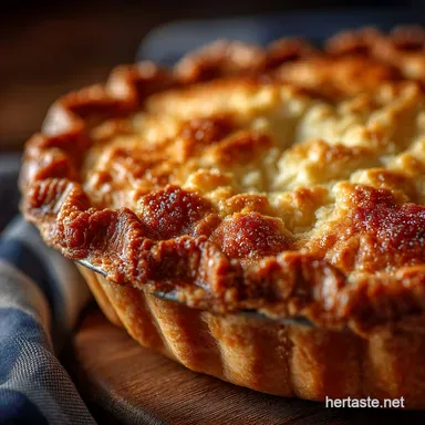 The Perfect Flaky Buttery Homemade Pie Crust Recipe Recipe Card