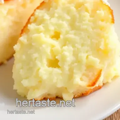Angel Food Pineapple Cake - Guilt-Free Delight presentation